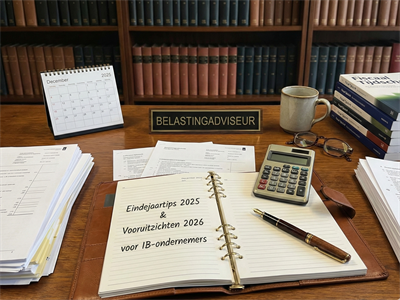 Eindejaar 2025 en een blik op 2026 voor IB-ondernemers