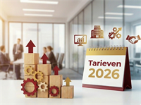 De tarieven voor ondernemers en bedrijven 2026