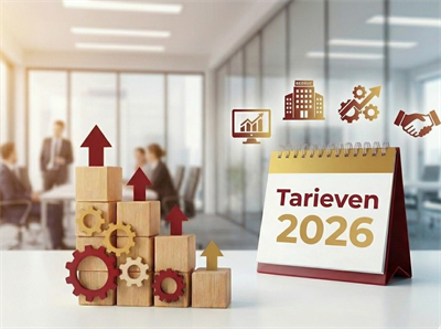 De tarieven voor ondernemers en bedrijven 2026